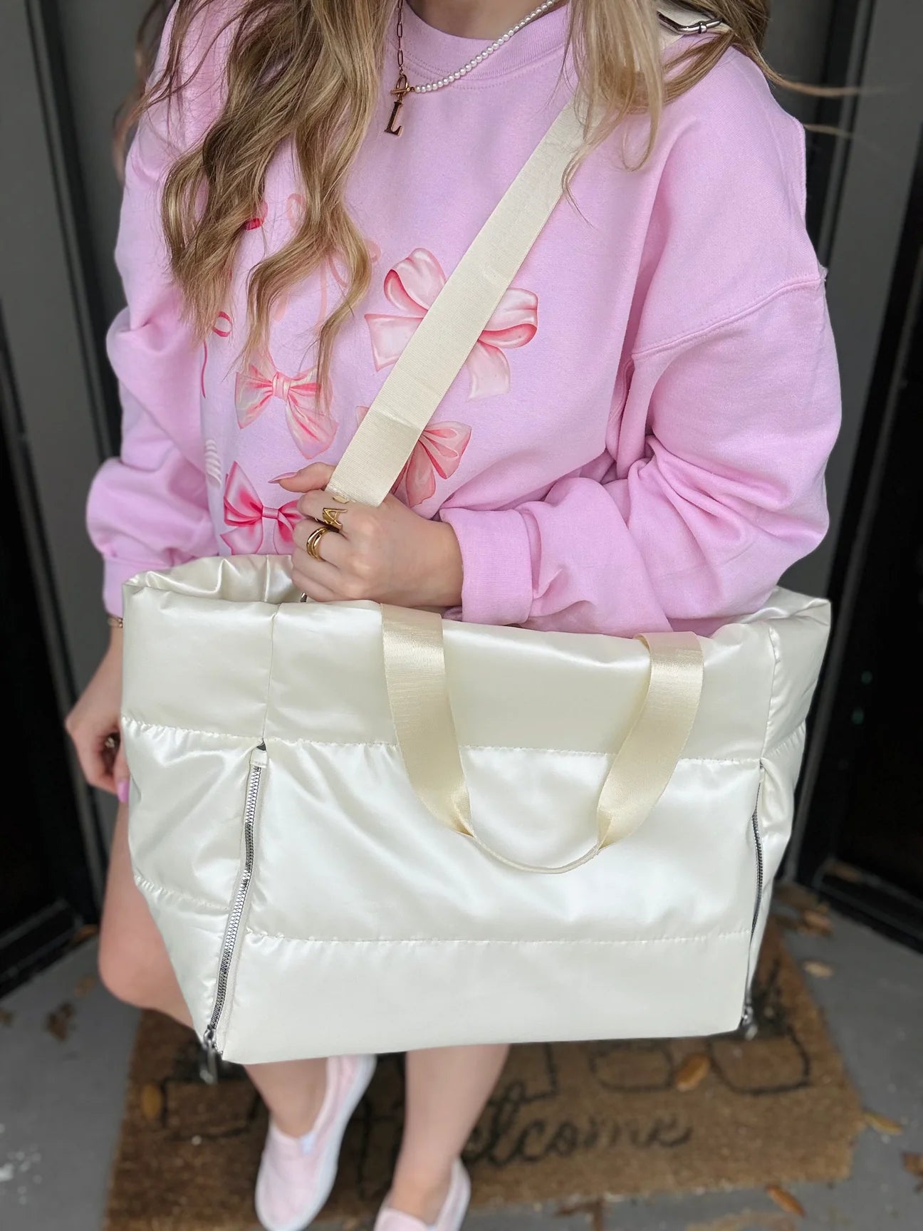 The Tate Puffer Tote