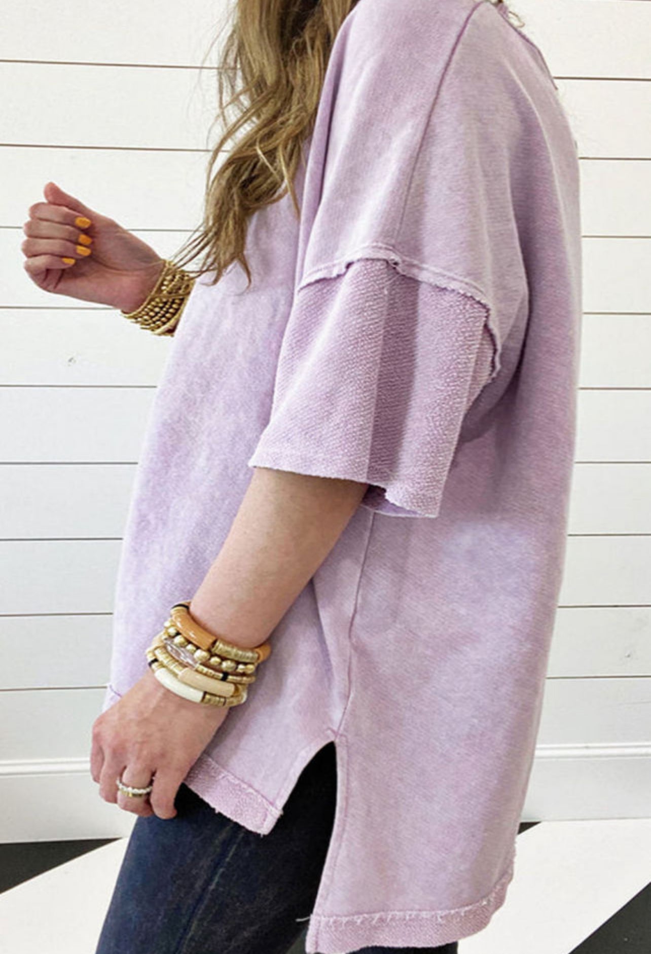 Simple Days Orchid Tee
