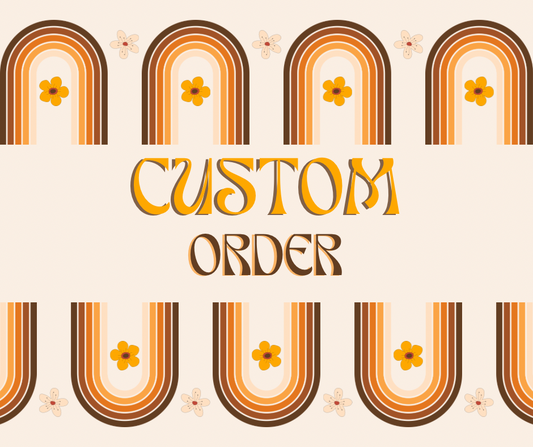 Custom Order 🤍🤍🤍