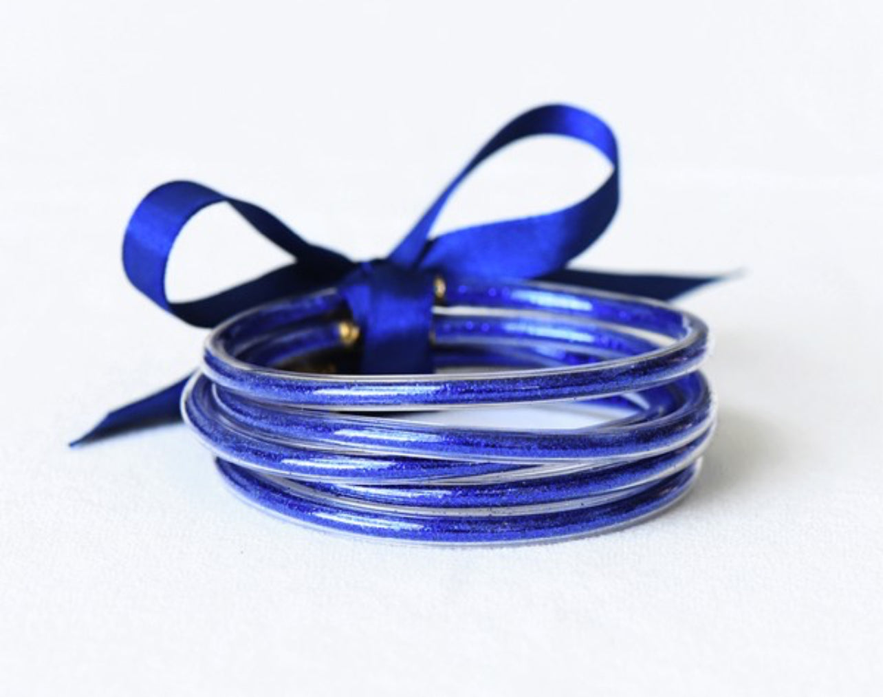 Glitter Jelly Tube Bangles