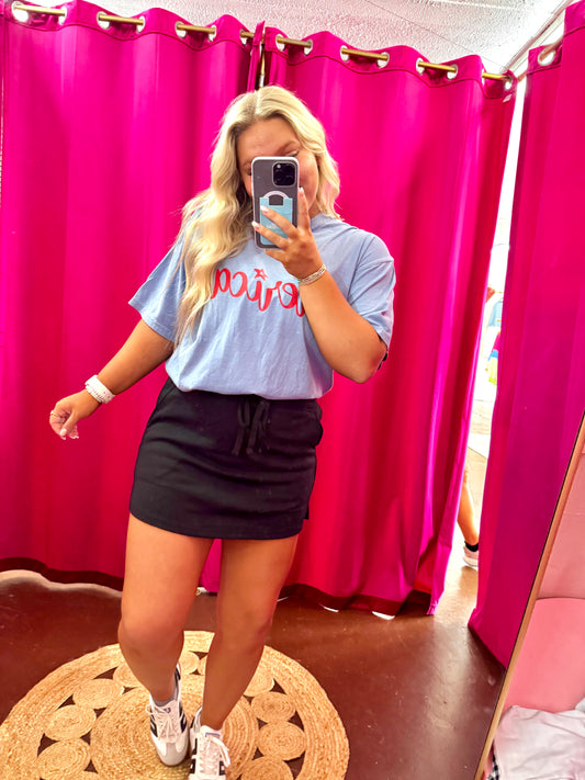 Summer’s Black Skort