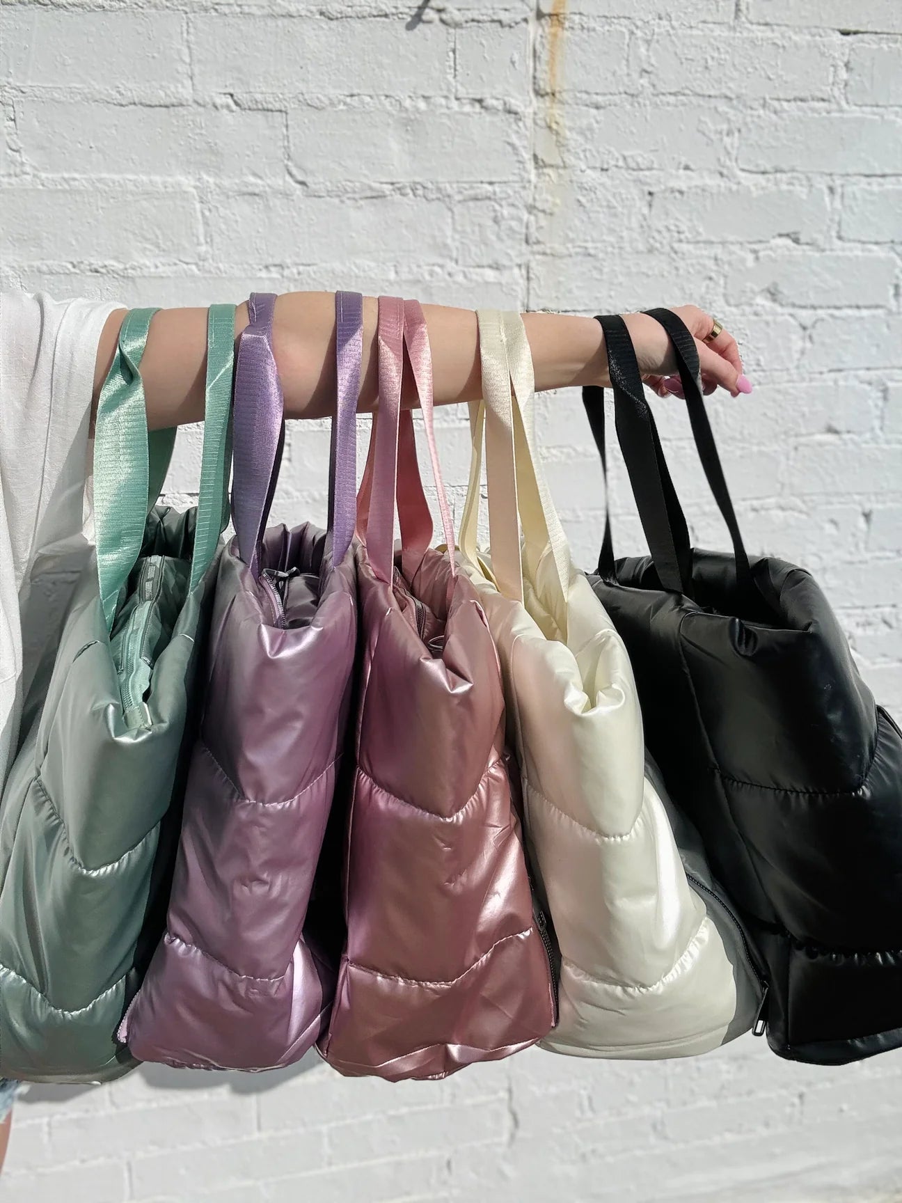The Tate Puffer Tote