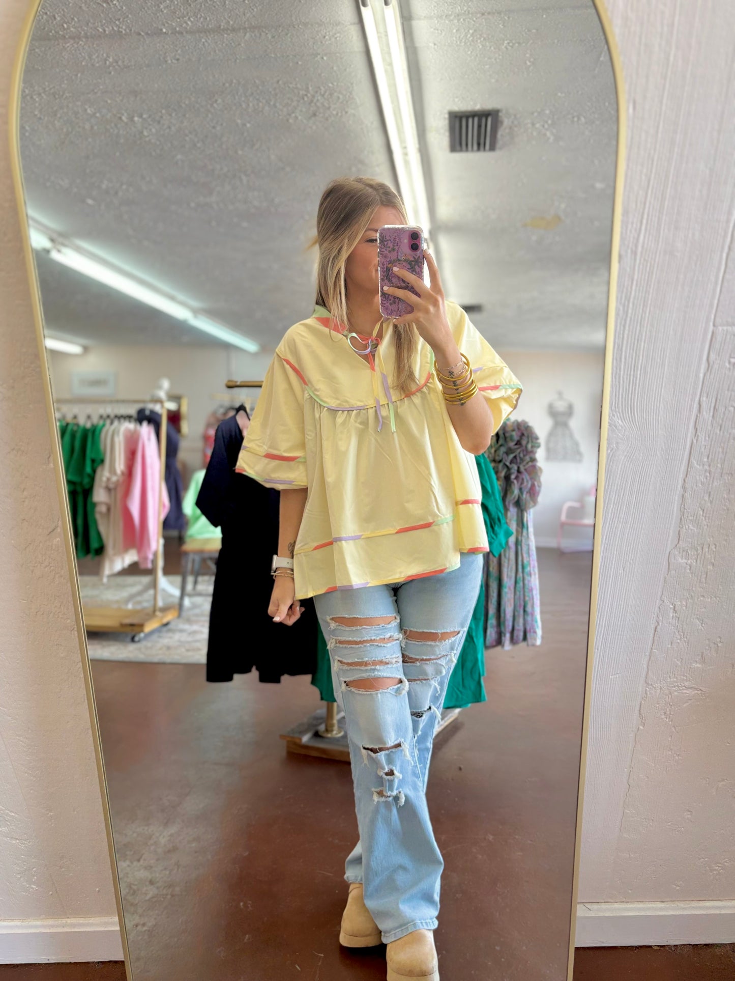Colorful Ends Blouse