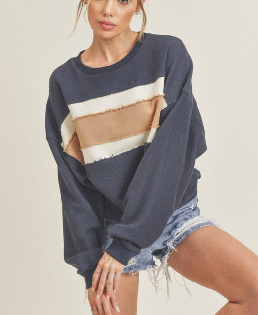 The Winnie Navy Sweatshirt