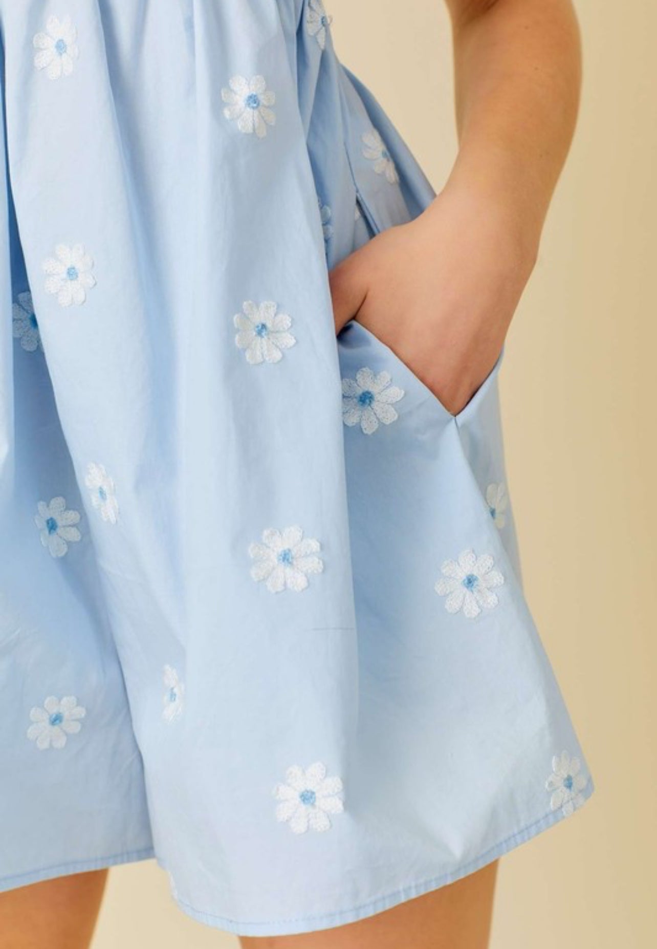 The Daisy Blue Romper