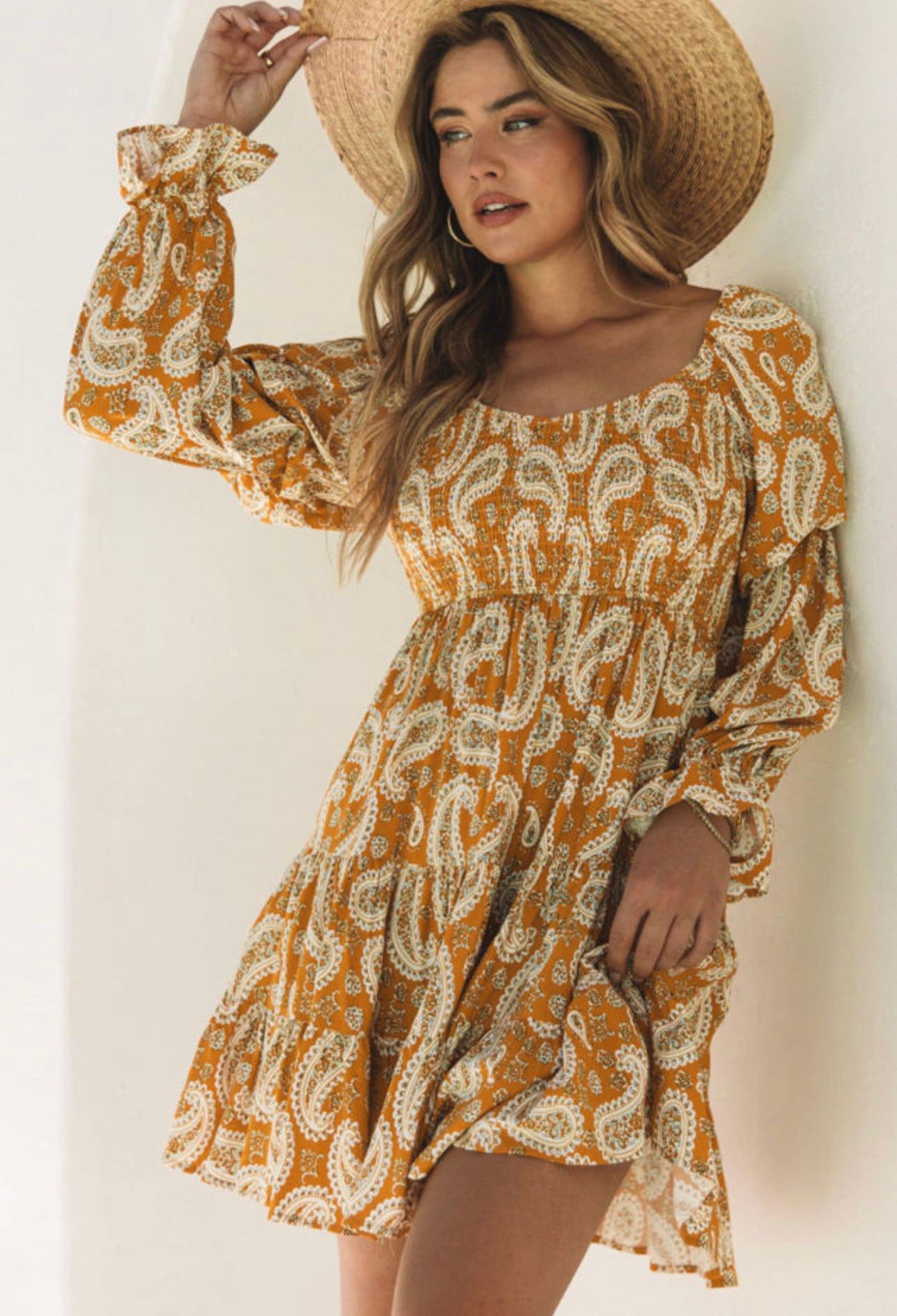 The Paisley Boho Dress