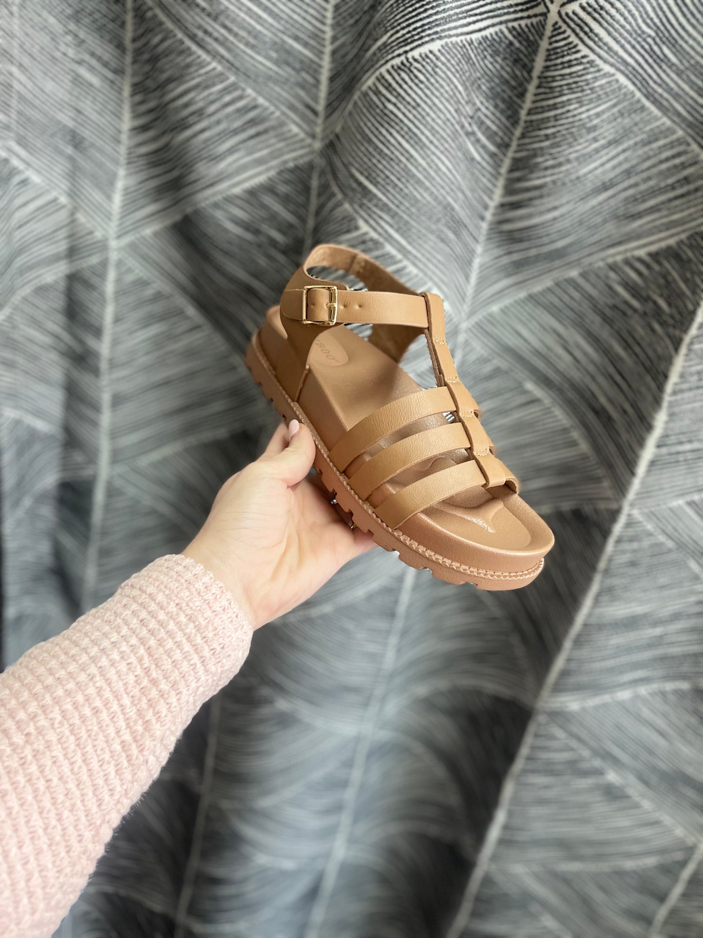 Brown Strap Sandals