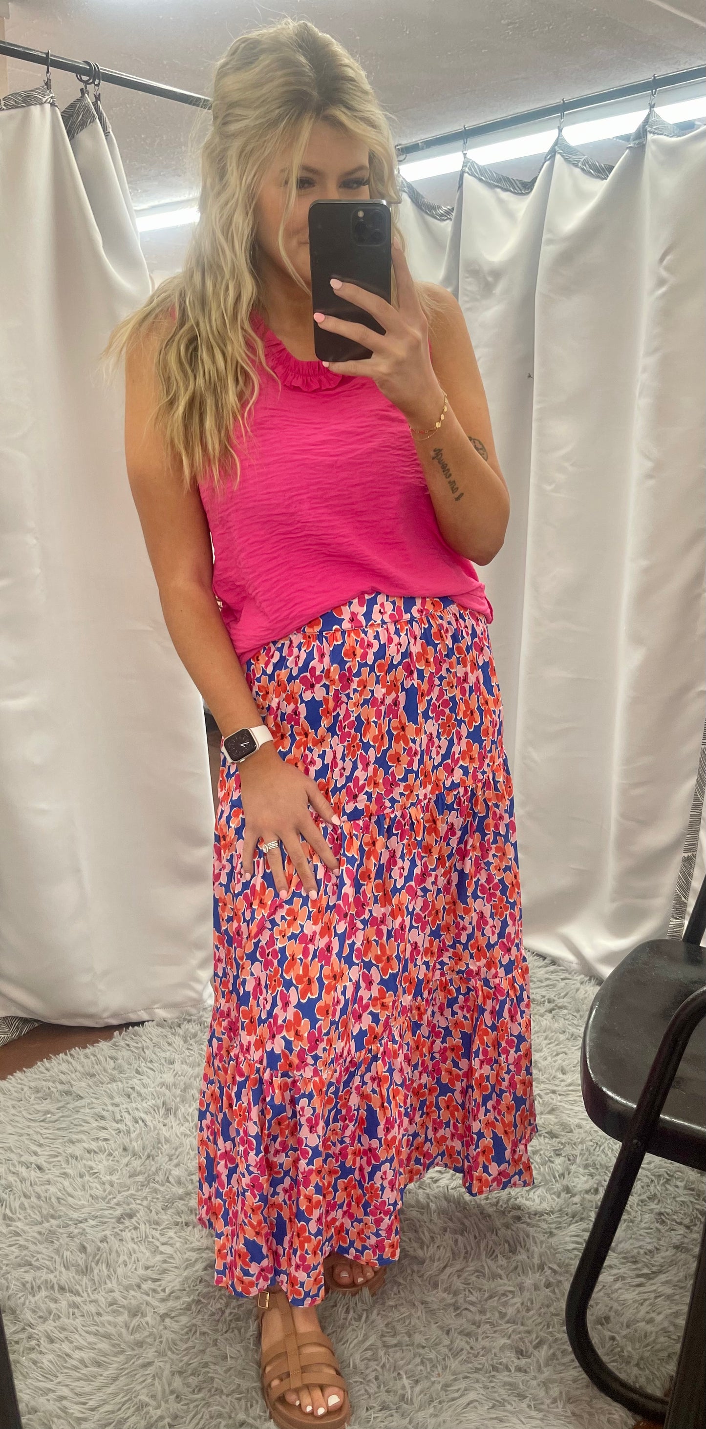 Floral Maxi Skirt
