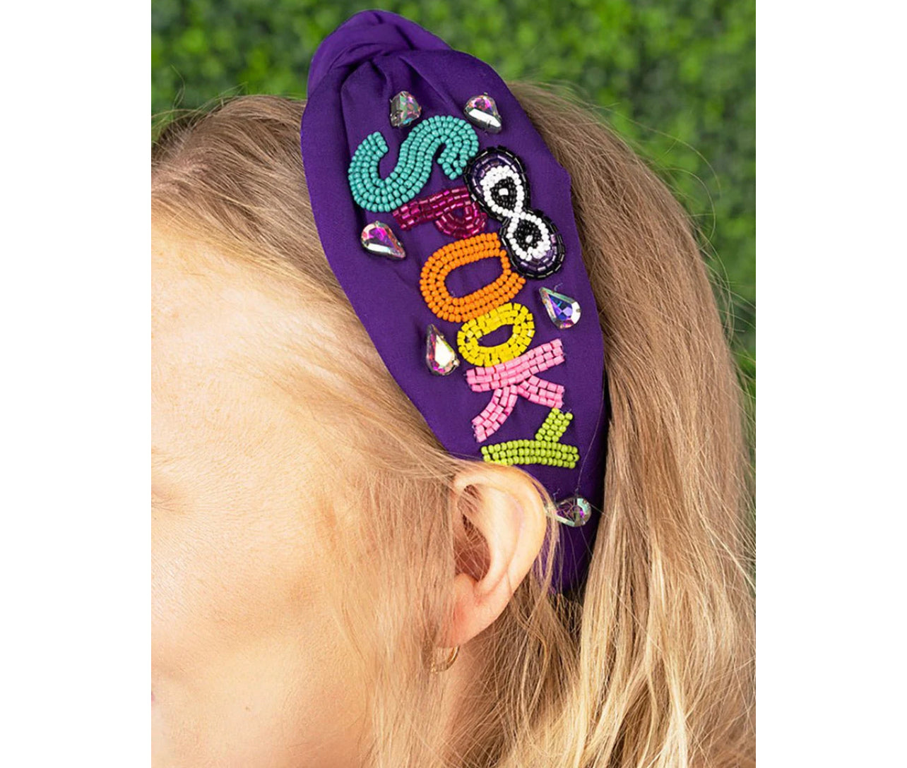 Purple Spooky Headband
