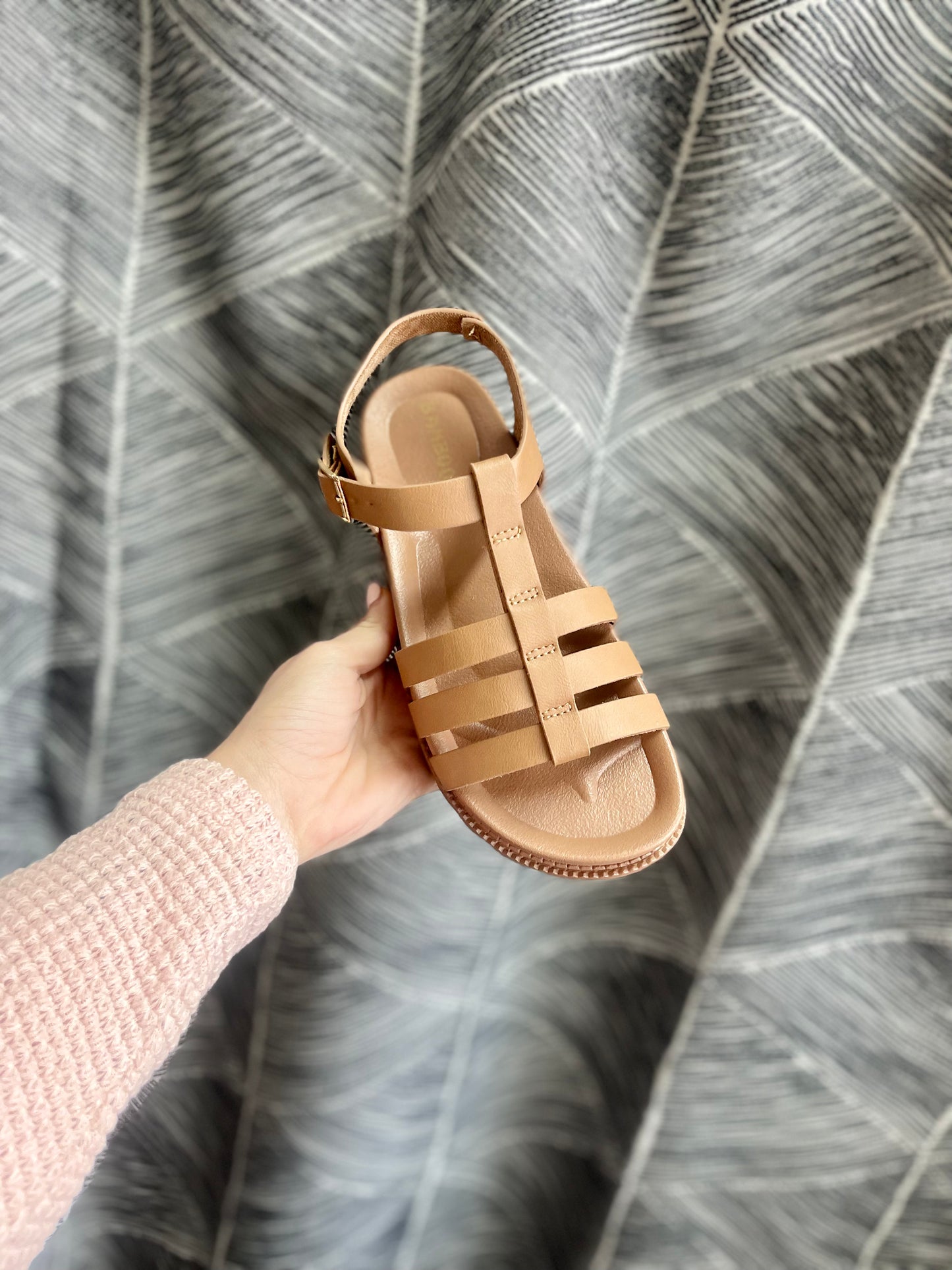 Brown Strap Sandals