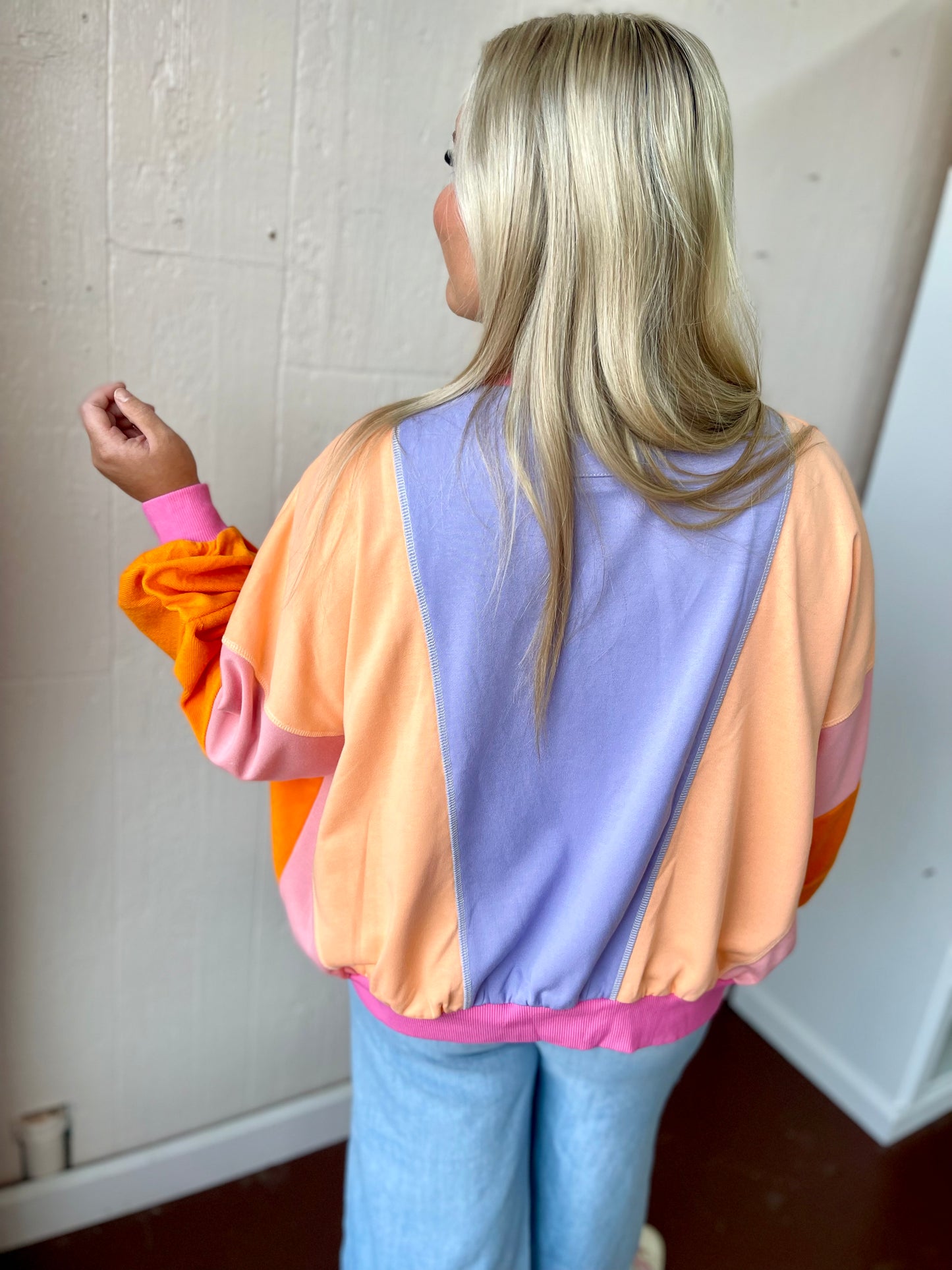 Lively Colorblock Pullover
