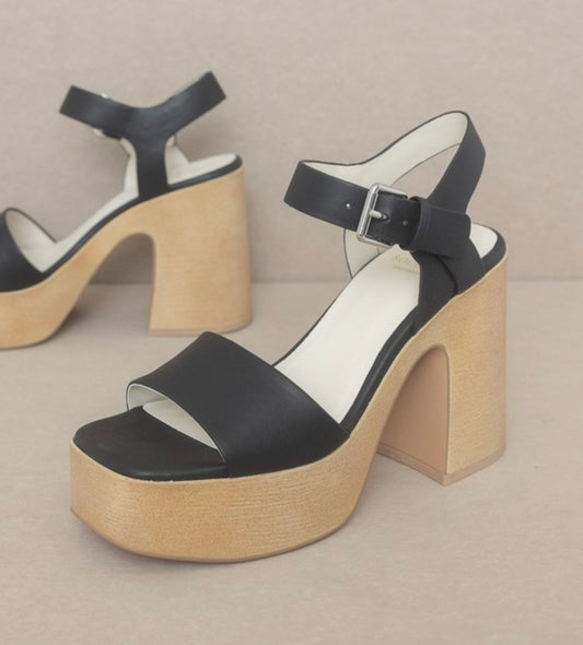 The Sadie - Chunky Platform Heel