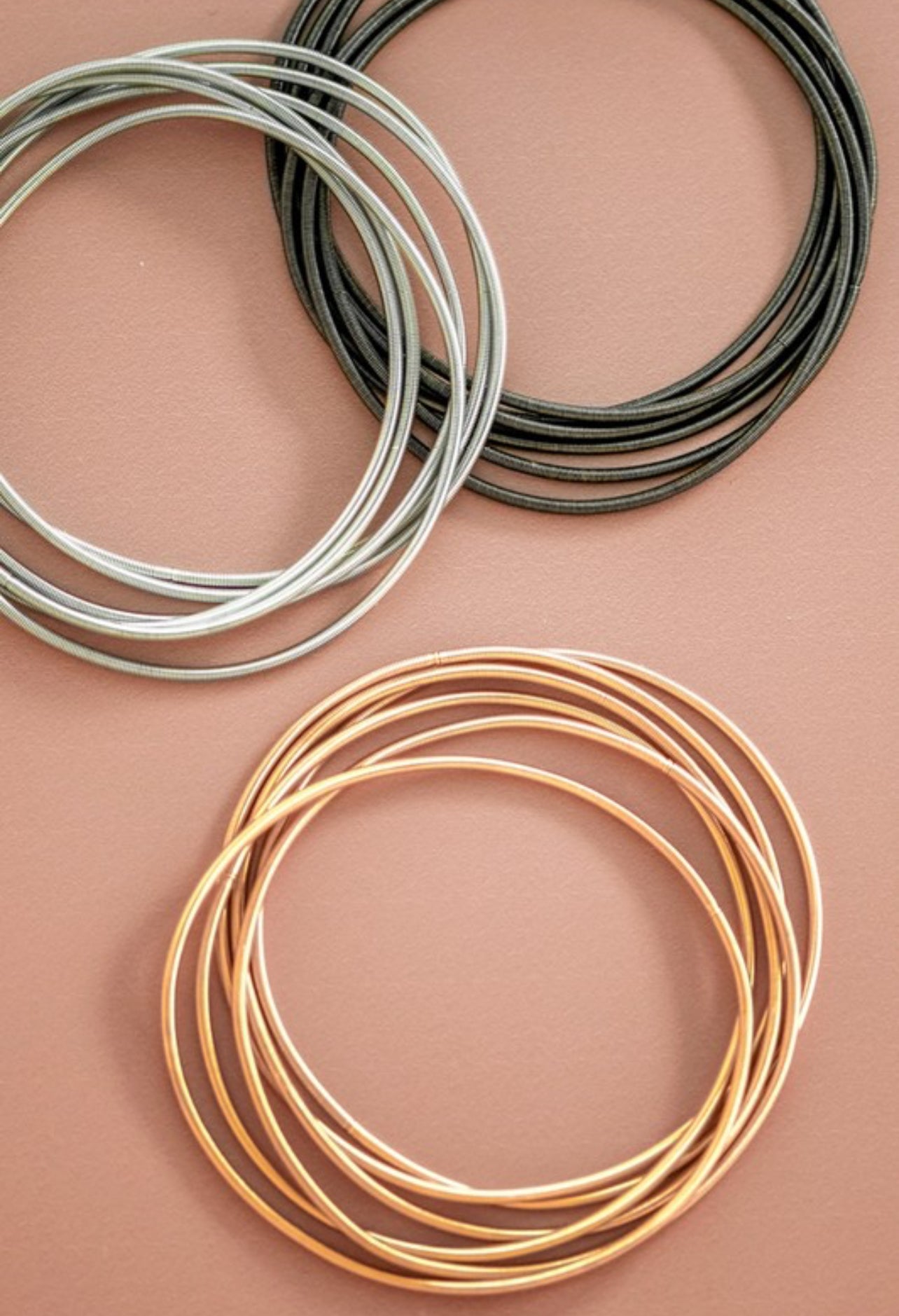 Guitar Stringer Bangle Stack