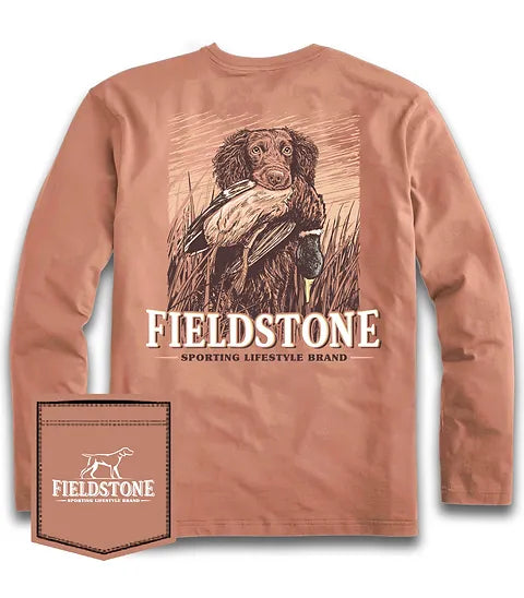 Orange Fetch Em Up Long Sleeve