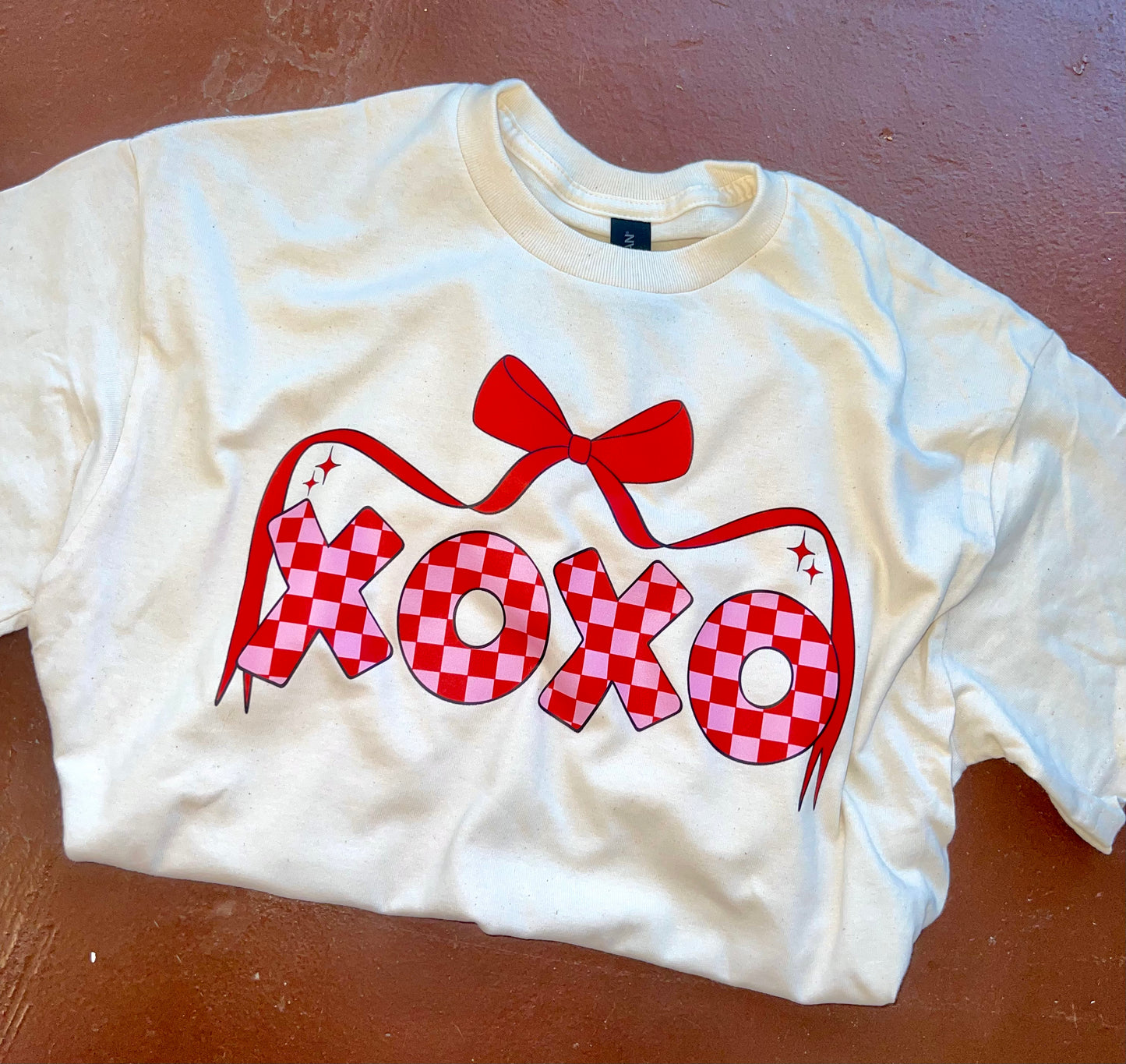 XoXo Checks Tee
