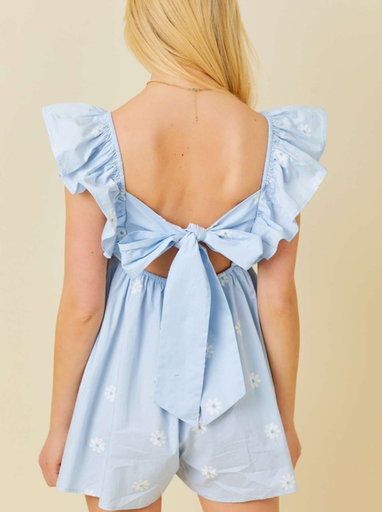 The Daisy Blue Romper