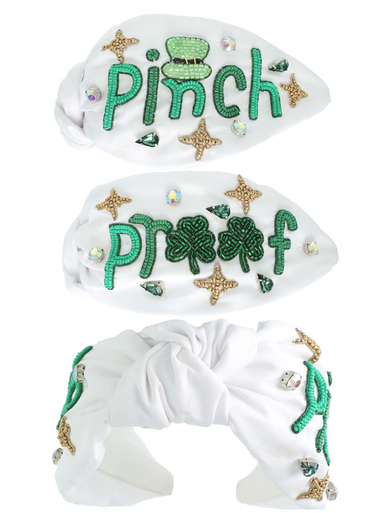 Pinch Proof Beaded Headband