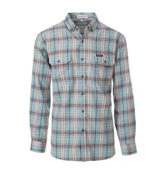 Blue Men’s Flannel