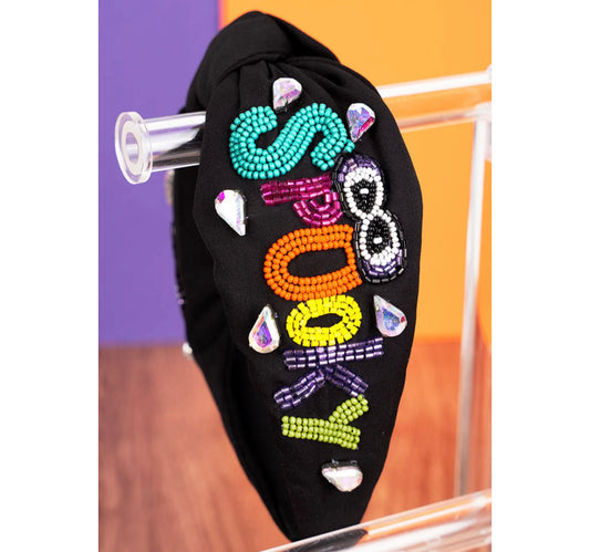 Black Spooky Headband